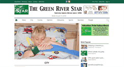 Desktop Screenshot of greenriverstar.com